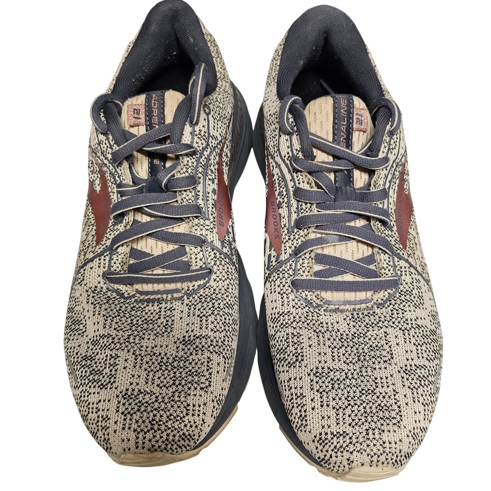 Brooks Adrenaline GTS 21 Women's Running Shoes Beige Tan Brown Sz 10